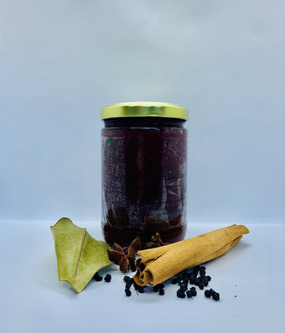 Elderberry Premium Wildcrafted Raw Sea Moss Gel w/ Raw Honey